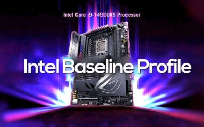 Проблема со стабильностью процессоров Intel: у ASUS есть решение с помощью Intel Baseline Profile