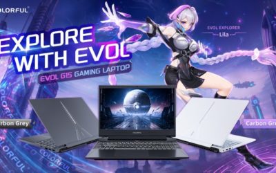 Красочные игровые ноутбуки серии EVOL G: оснащены процессорами Intel 13-го поколения и видеокартами вплоть до RTX 4060