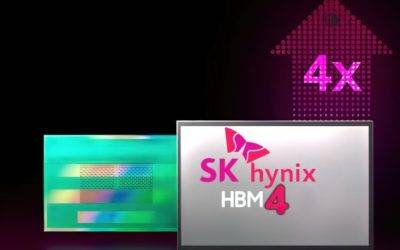 SK Hynix раскрывает планы по выпуску новейшей памяти HBM4E, разработка ожидается к 2026 году